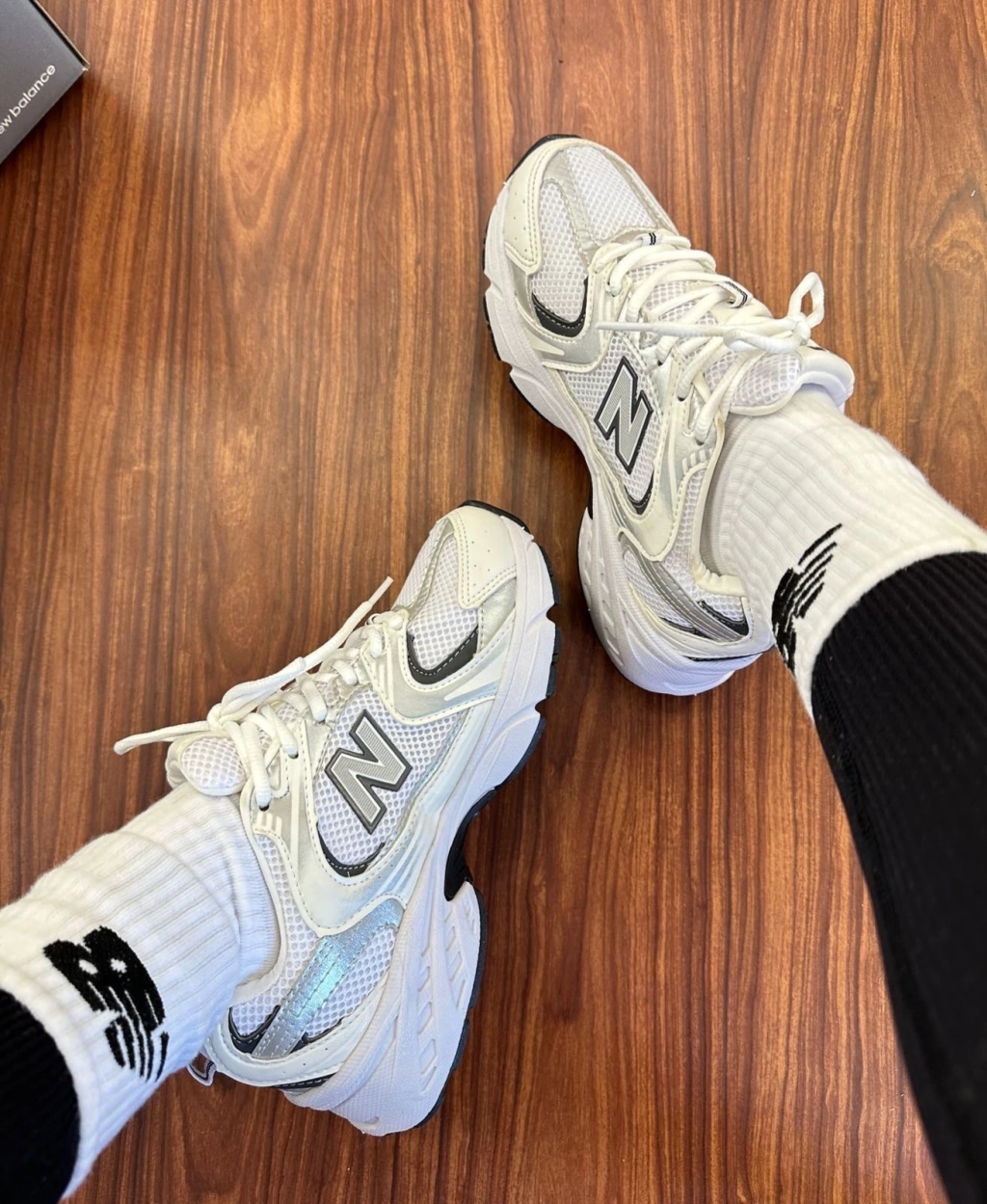 New Balance 530 White Natural Indigo