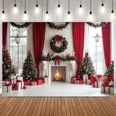 Fundo Decorativo de Natal Instalação Rápida e Fácil 2025