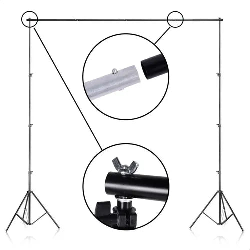 Suporte Fundo Infinito Fotográfico 3m