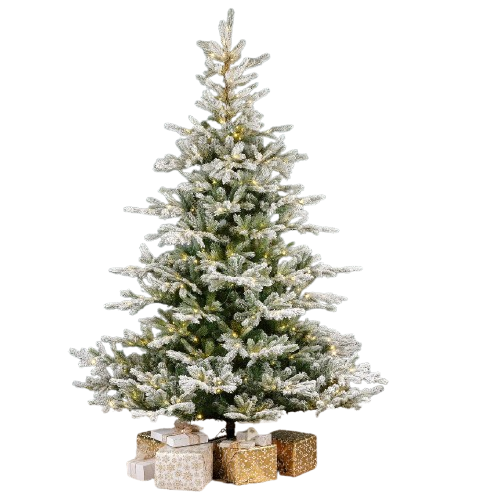 Árvore de Natal Nevada 1,80m de Altura - 1.326 Galhos - Micro LED