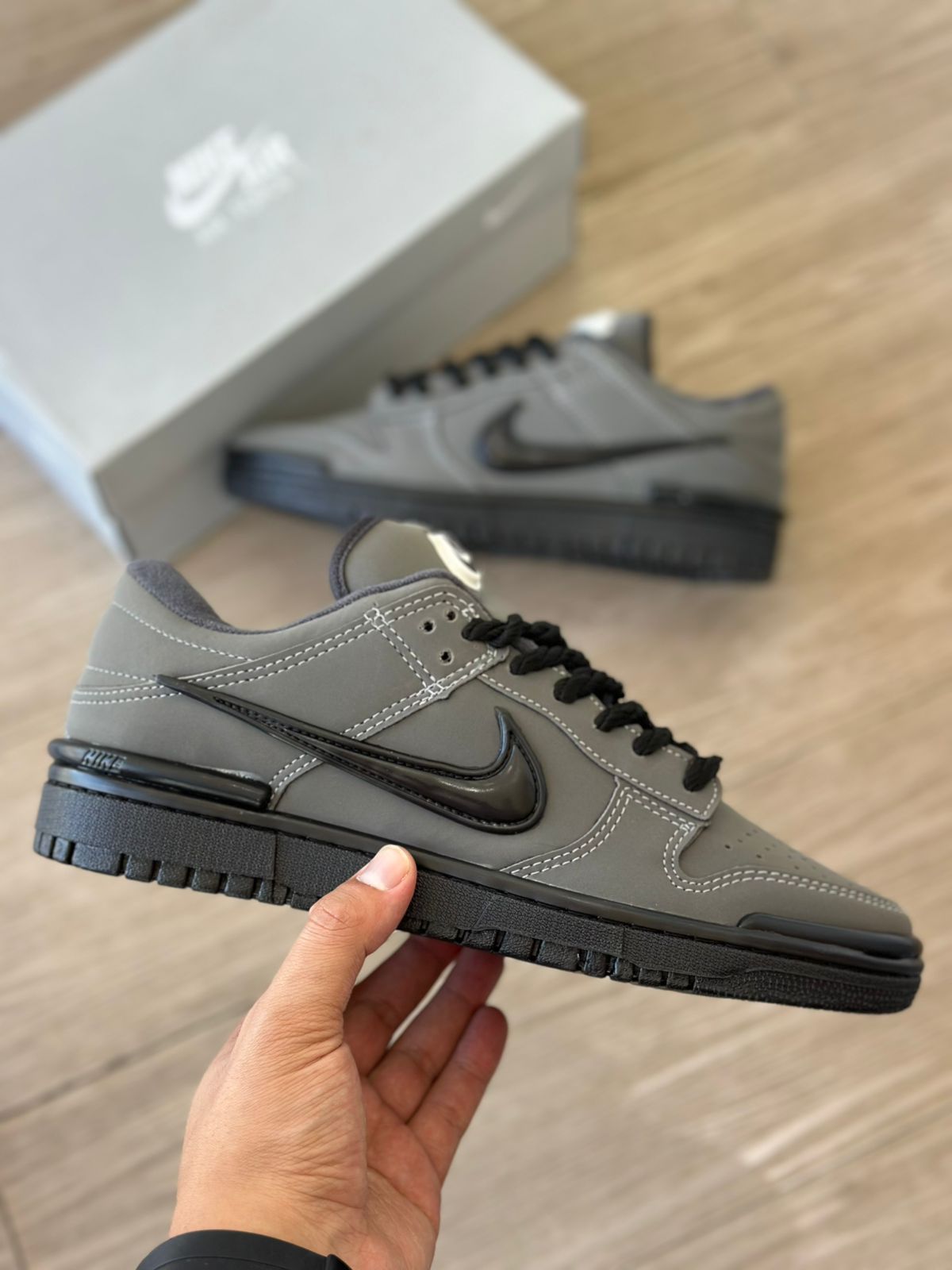 Dunk Low SB Twist Preto e Cinza