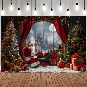 Fundo Decorativo de Natal Instalação em Segundos Magia