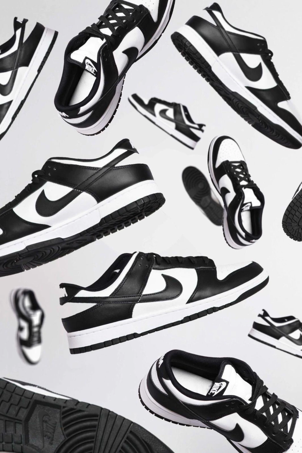 Dunk Low Preto e Branco