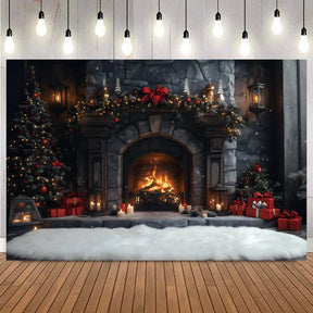 Fundo Decorativo de Natal Instalação Rápida e Fácil 2025