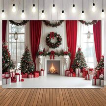 Fundo Decorativo de Natal Instalação Rápida e Fácil 2025