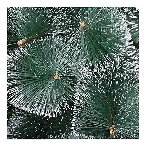 Árvore Pinheiro De Natal Luxo 2,10m Com Floco de Neve