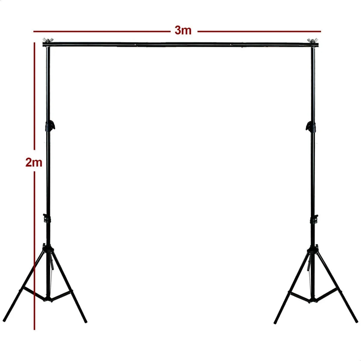 Suporte Fundo Infinito Fotográfico 3m