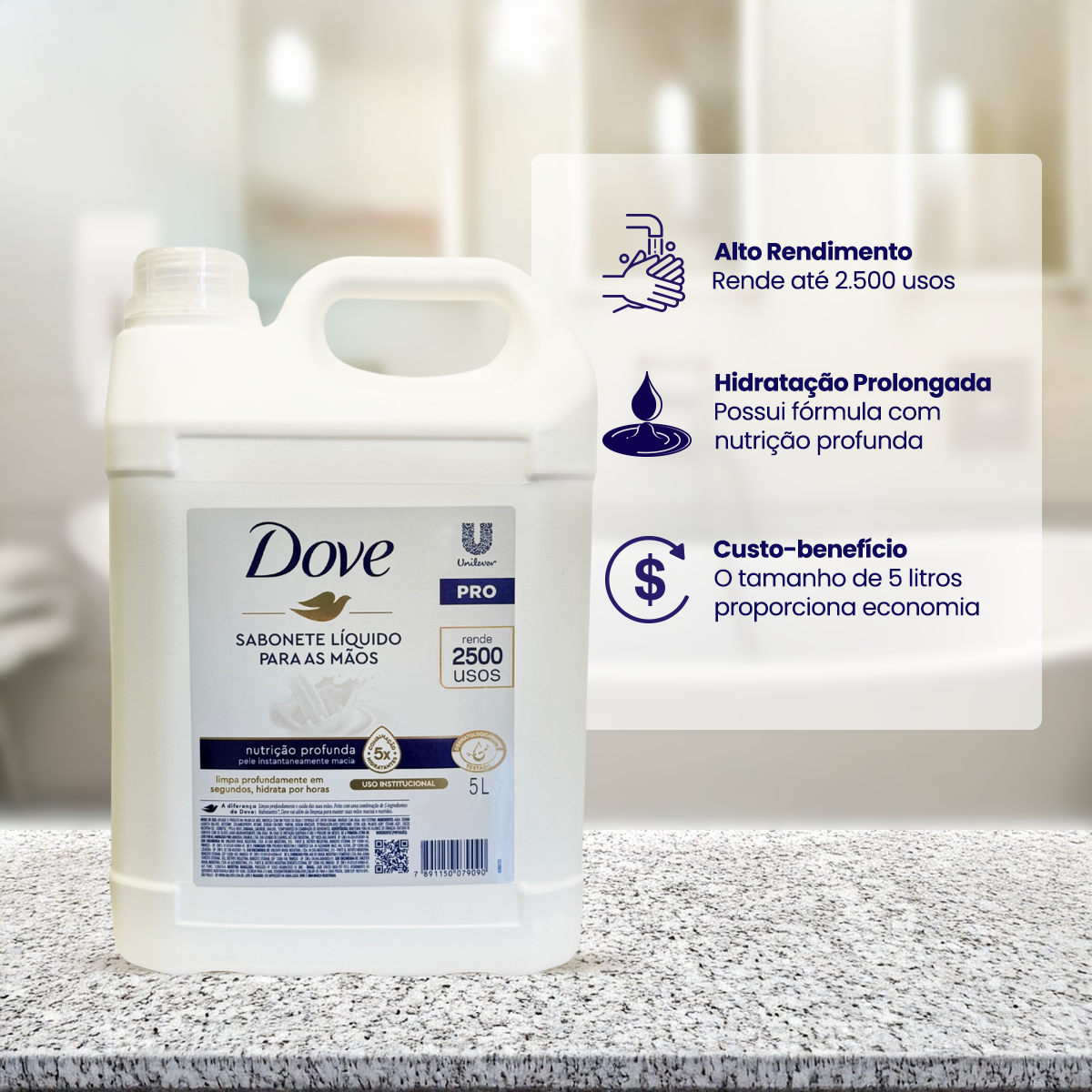 Sabonete Dove Original 5 Litros