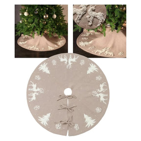 Tapete Redondo Para Arvore de Natal 120cm