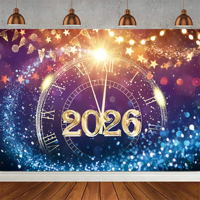 Fundo decorativo de Ano Novo 2026