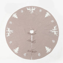 Tapete Redondo Para Arvore de Natal 120cm