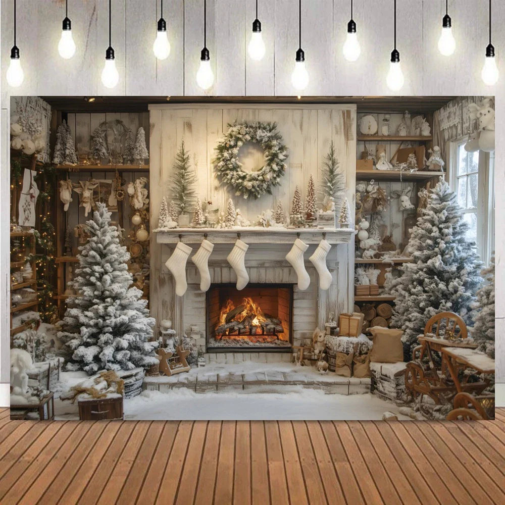 Fundo Decorativo de Natal 2025 Magia 1
