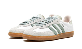 Tênis Adidas Samba OG 'White Silver Green'