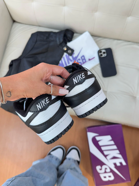Dunk Low Preto e Branco