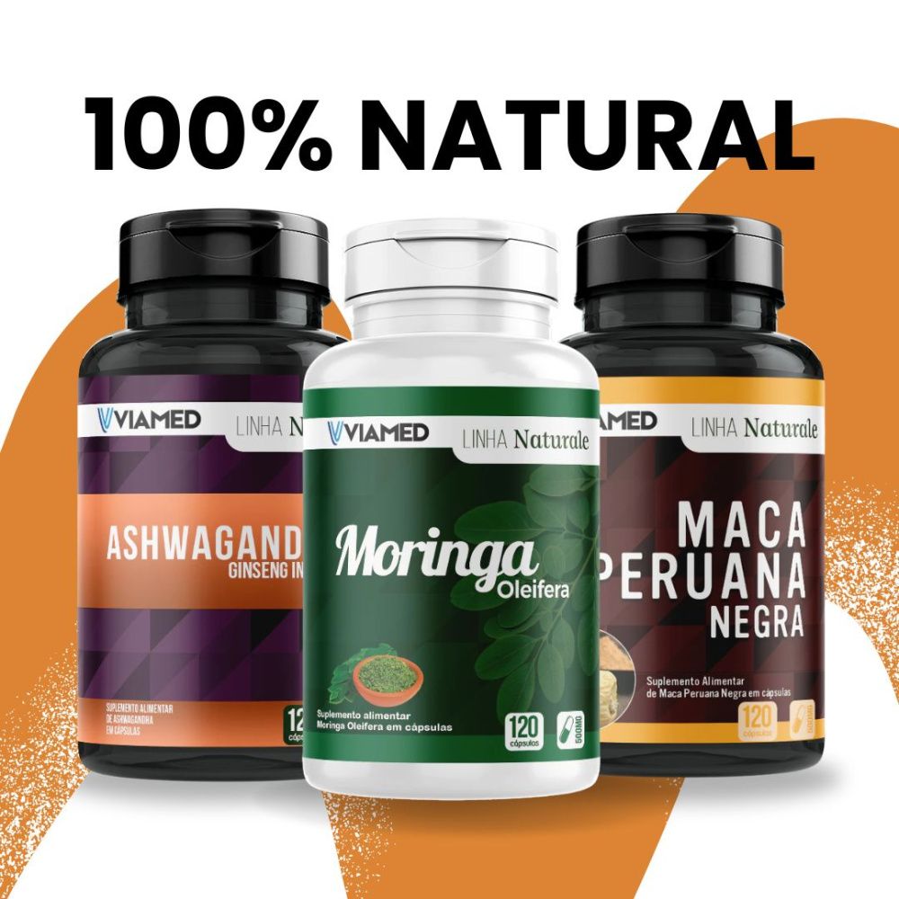Combo Maca Peruana + Ashwagandha + Moringa