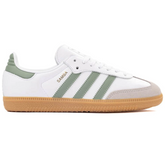 Tênis Adidas Samba OG 'White Silver Green'