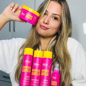 Engrossa Cabelo Kit Completo - 5 Produtos