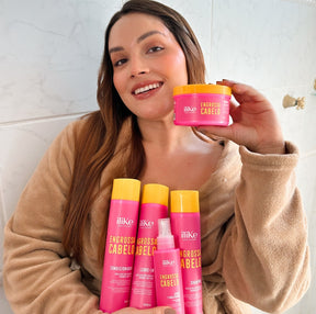 Engrossa Cabelo Kit Completo - 5 Produtos