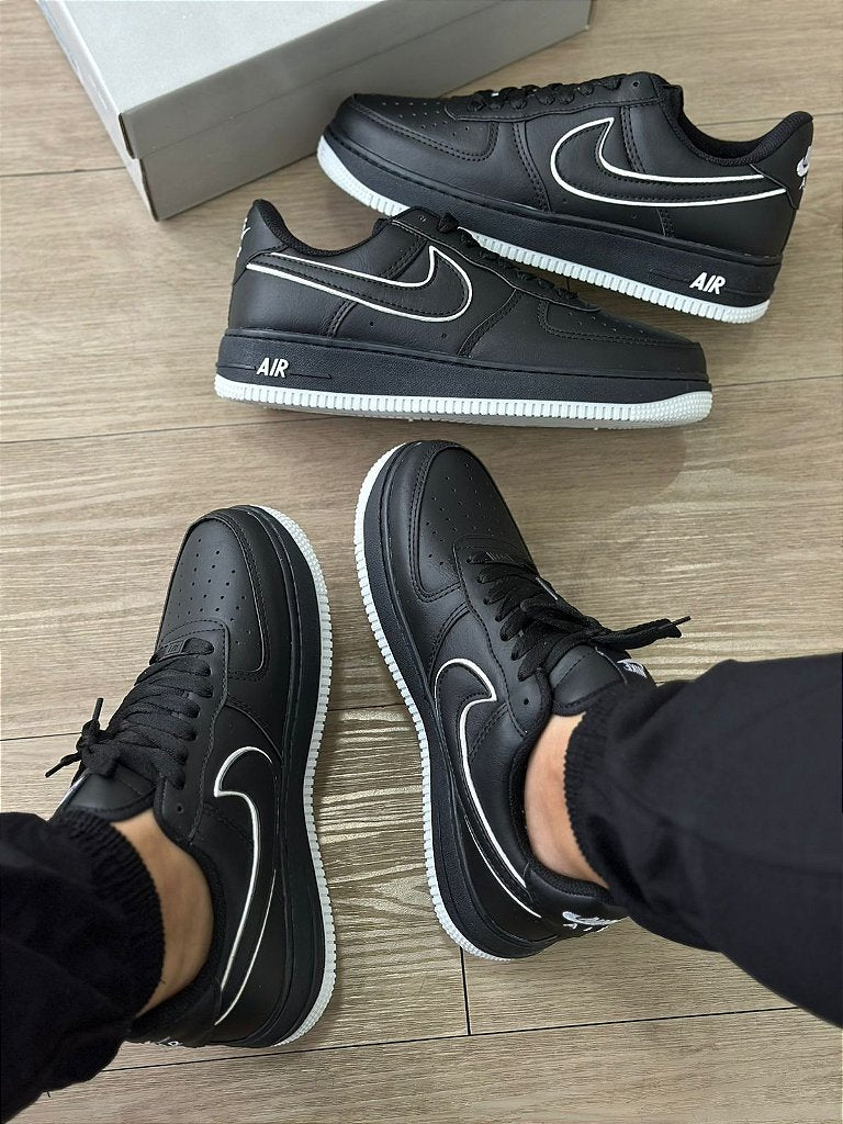 Air Force 1 Black White – O Clássico em Preto e Branco