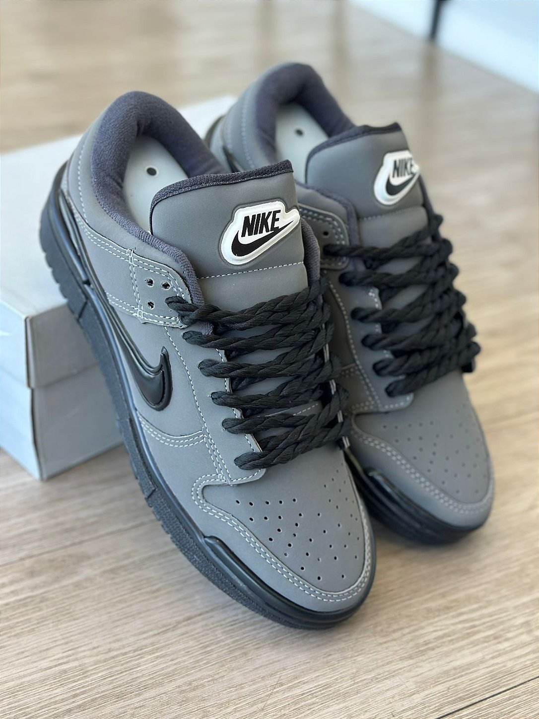 Dunk Low SB Twist Preto e Cinza