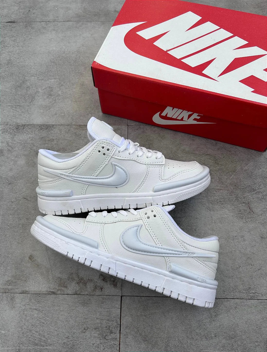 Dunk Low SB Twist Branco