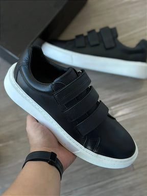 Tênis Casual Preto Unissex – Versátil e Confortável